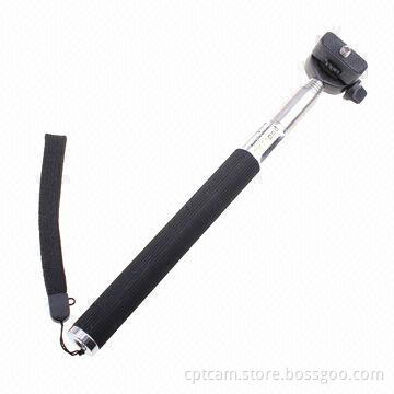 Extendable Stainless Steel Handheld Monopod for Digital Camera, 20-95cmL Collapsing Length